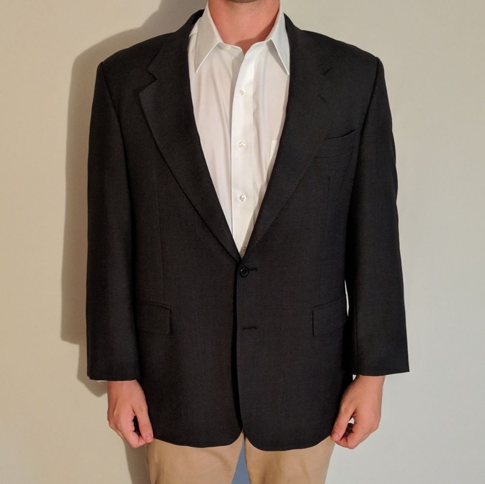 Grey Burberry Blazer